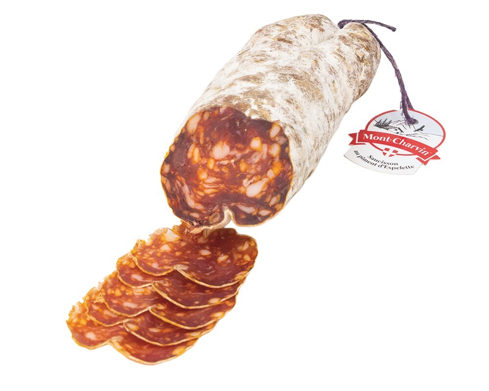 SAUCISSON AU PIMENT D’ESPELETTE AOP