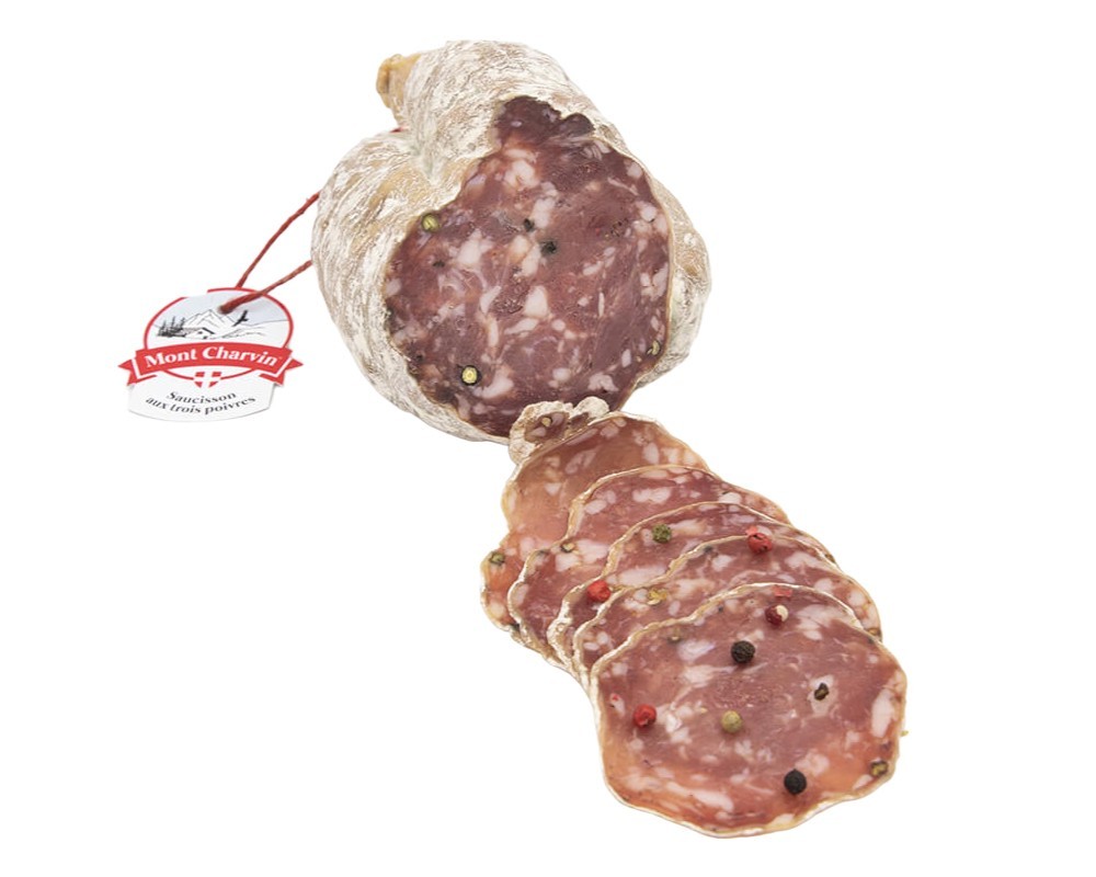 SAUCISSON AUX 3 POIVRES