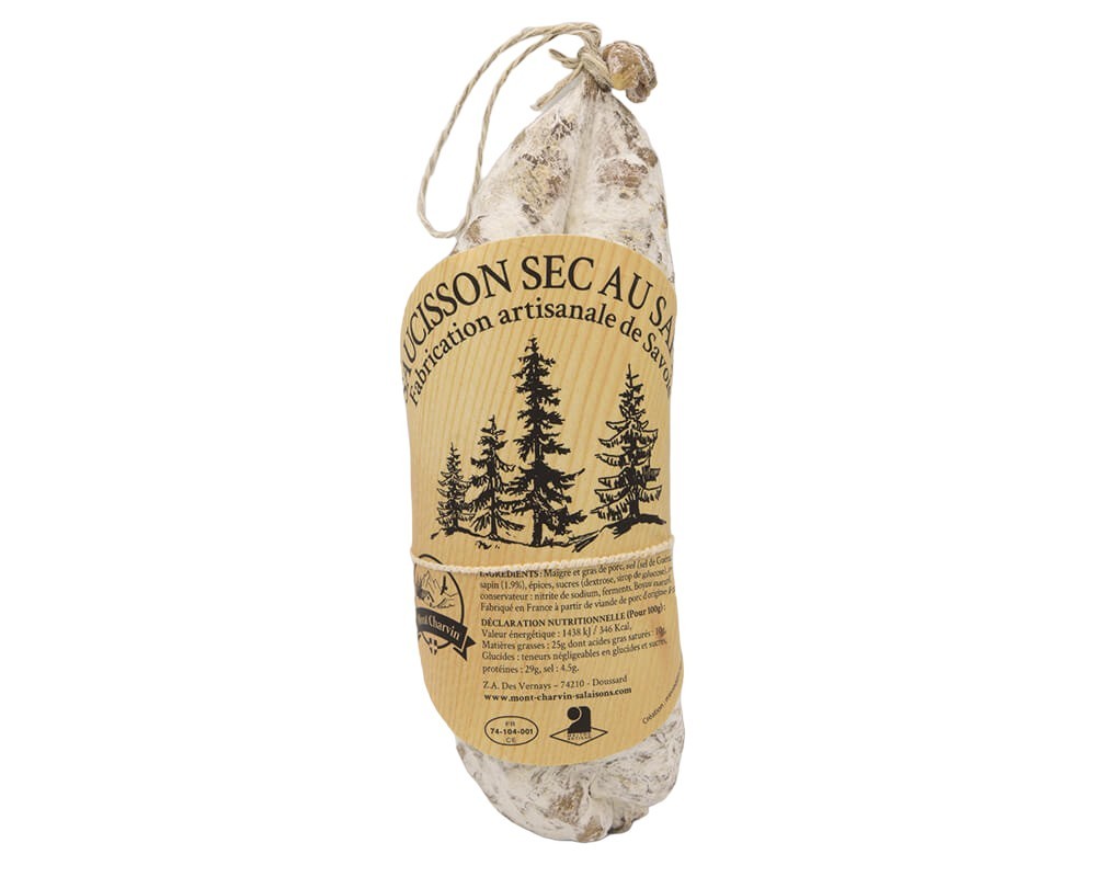 SAUCISSON SEC AU SAPIN