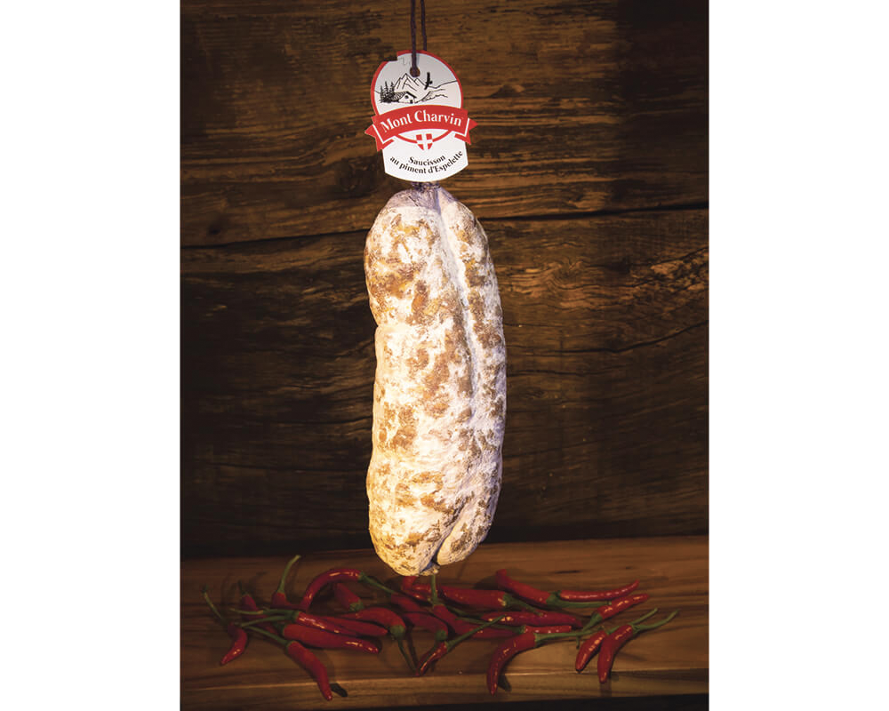 SAUCISSON AU PIMENT D’ESPELETTE AOP