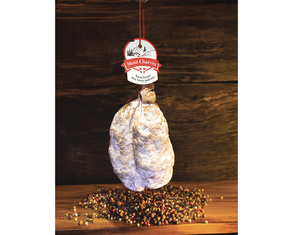 SAUCISSON AUX 3 POIVRES
