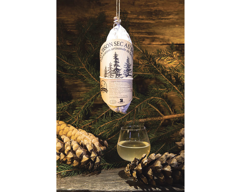 SAUCISSON SEC AU SAPIN