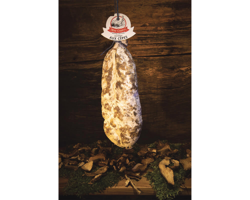 SAUCISSON SEC AUX CÈPES