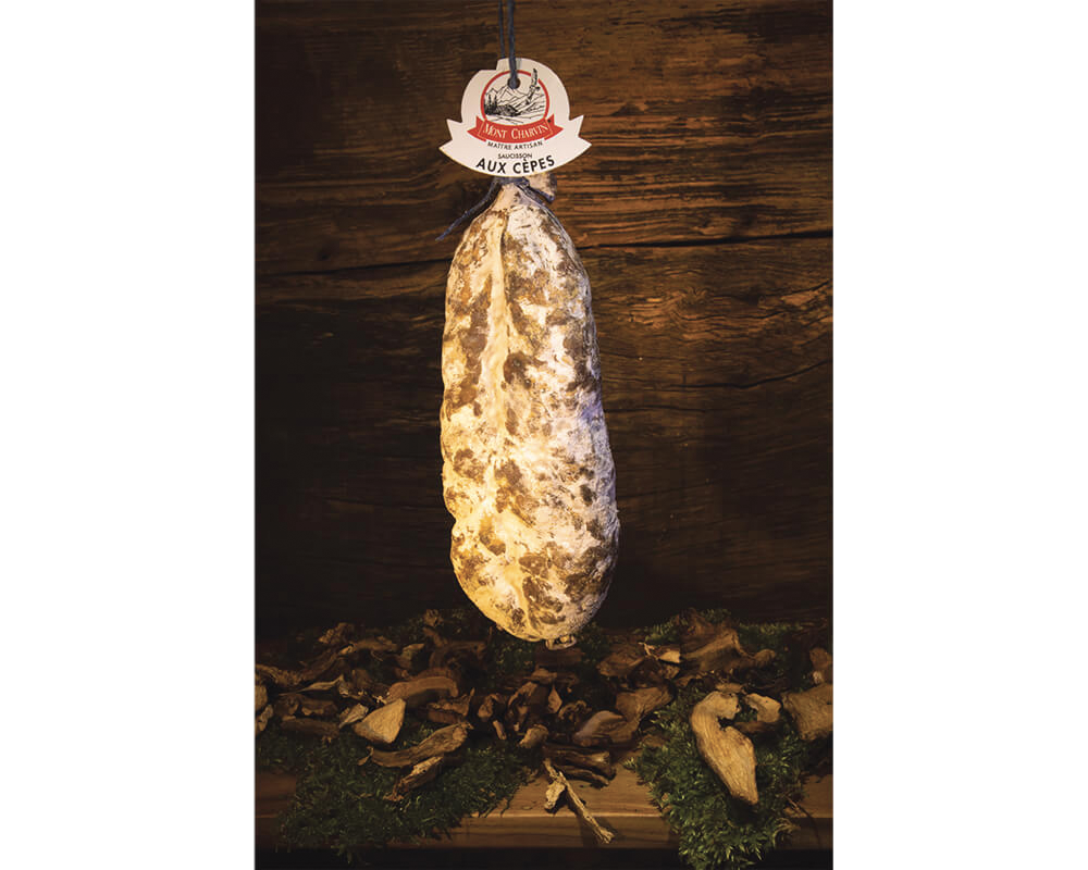 SAUCISSON SEC AUX CÈPES