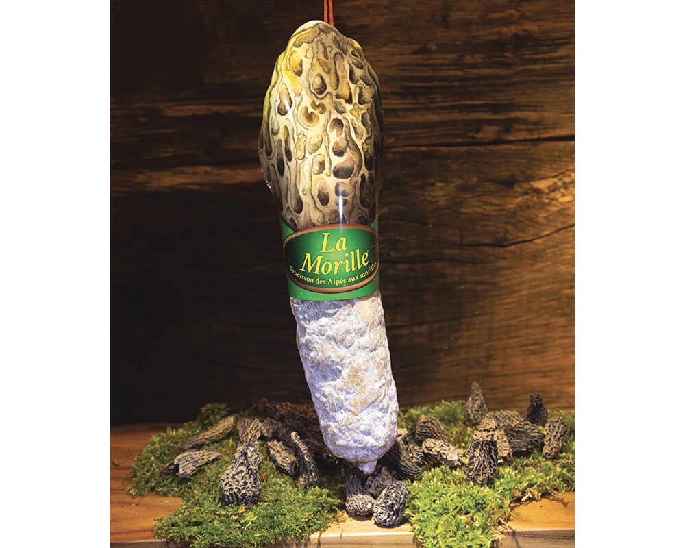 SAUCISSON SEC AUX MORILLES®