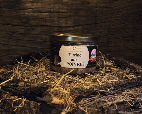 TERRINE AUX 3 POIVRES
